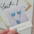 Blue Butterfly Set