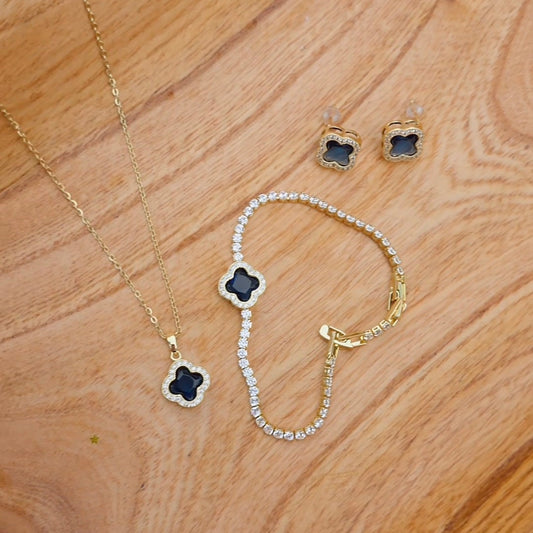 Trebol Dark Blue Set