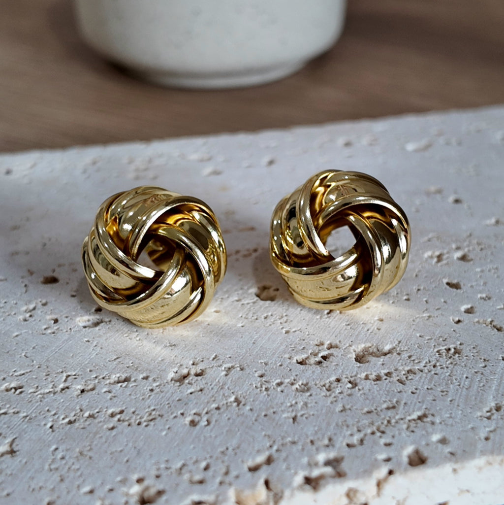 Large Knot Earrings