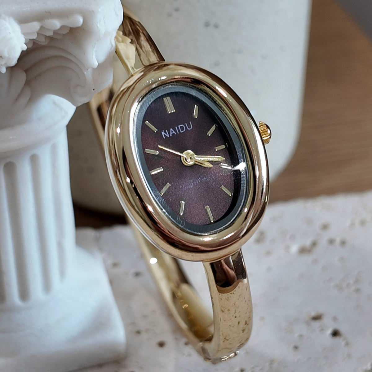 Elaine Brown Bangle Watch