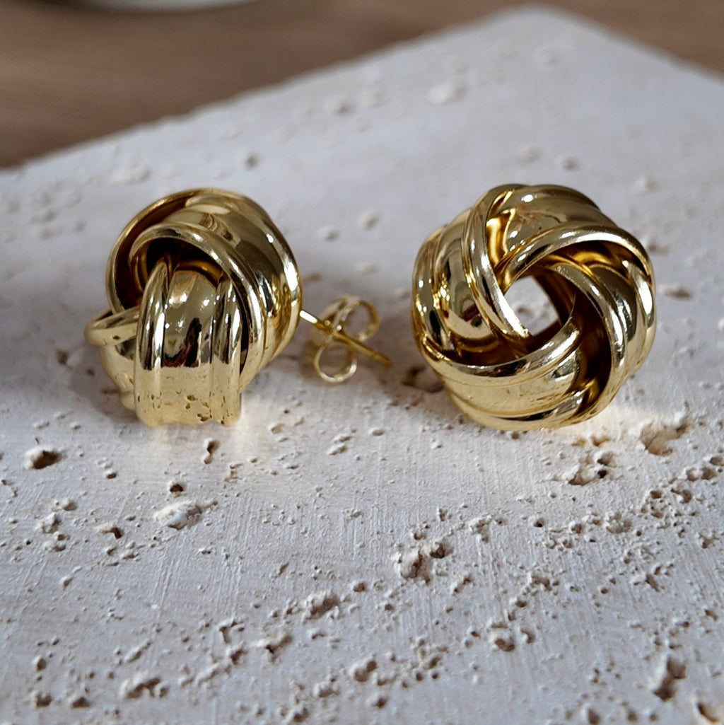 Large Knot Earrings