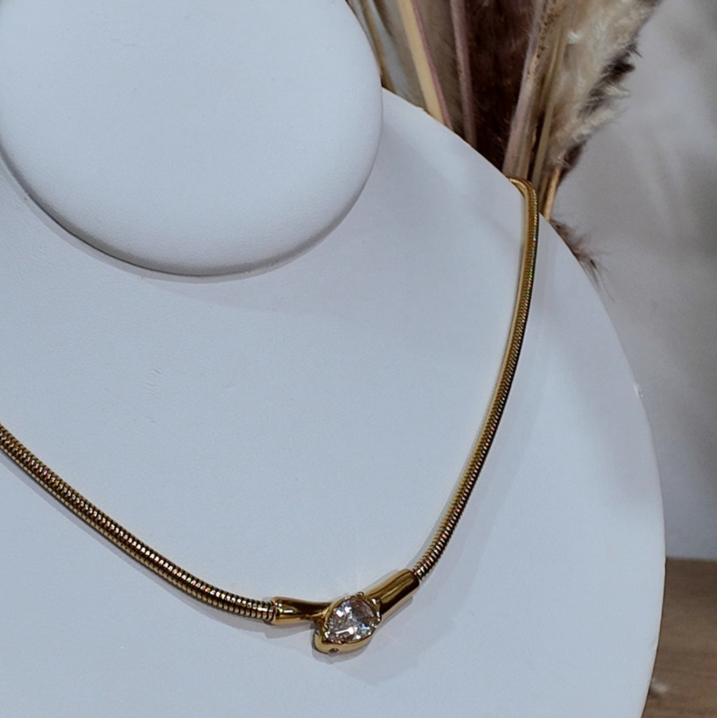 Snake Necklace Dainty