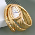 Snake Watch White Dial