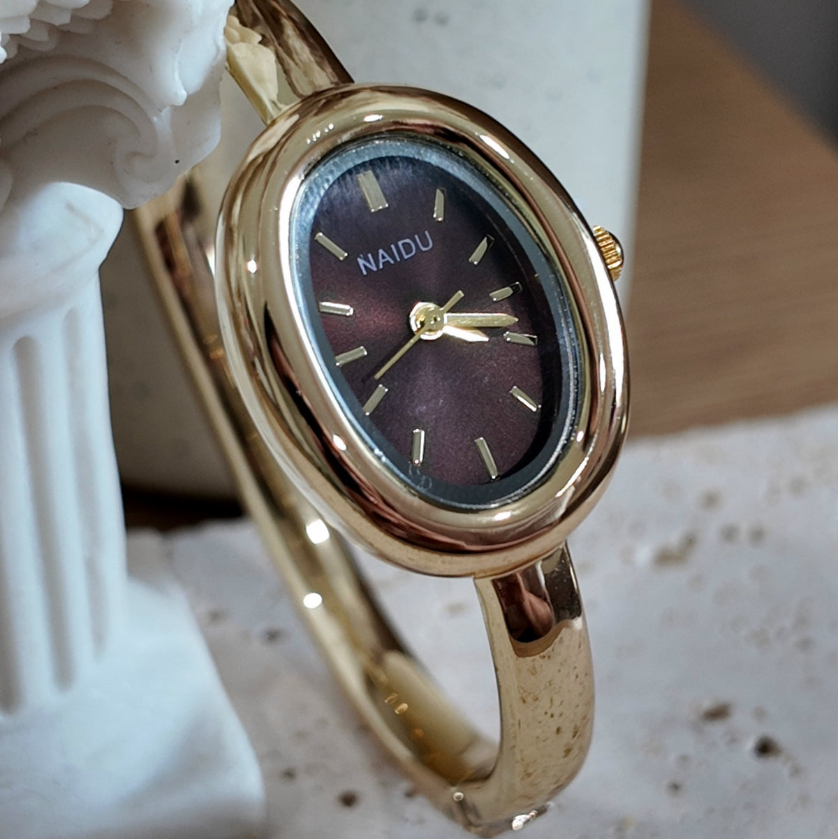 Elaine Brown Bangle Watch