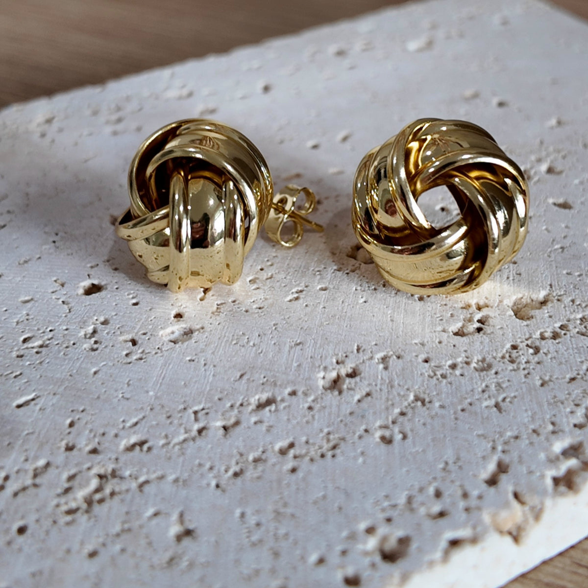 Large Knot Earrings