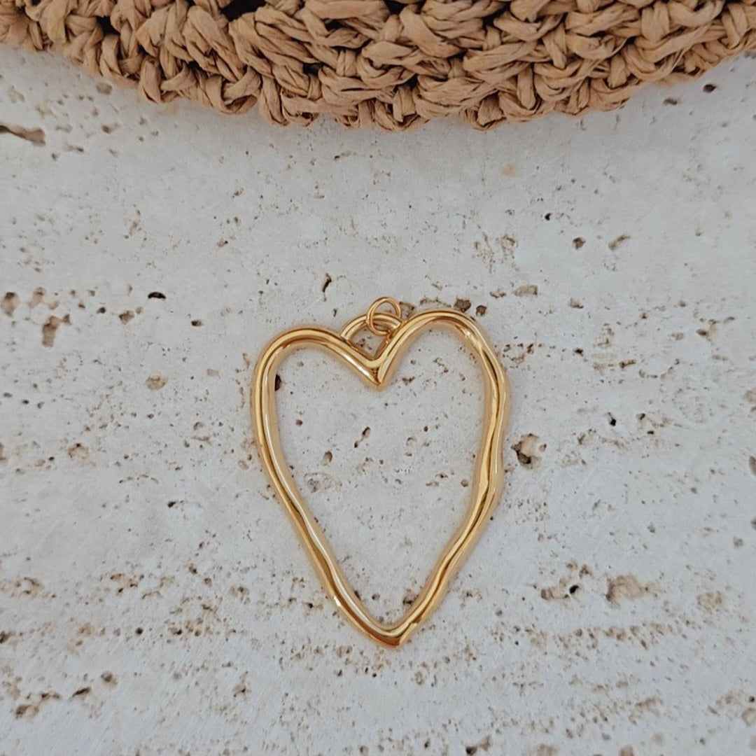 Large Heart Charm