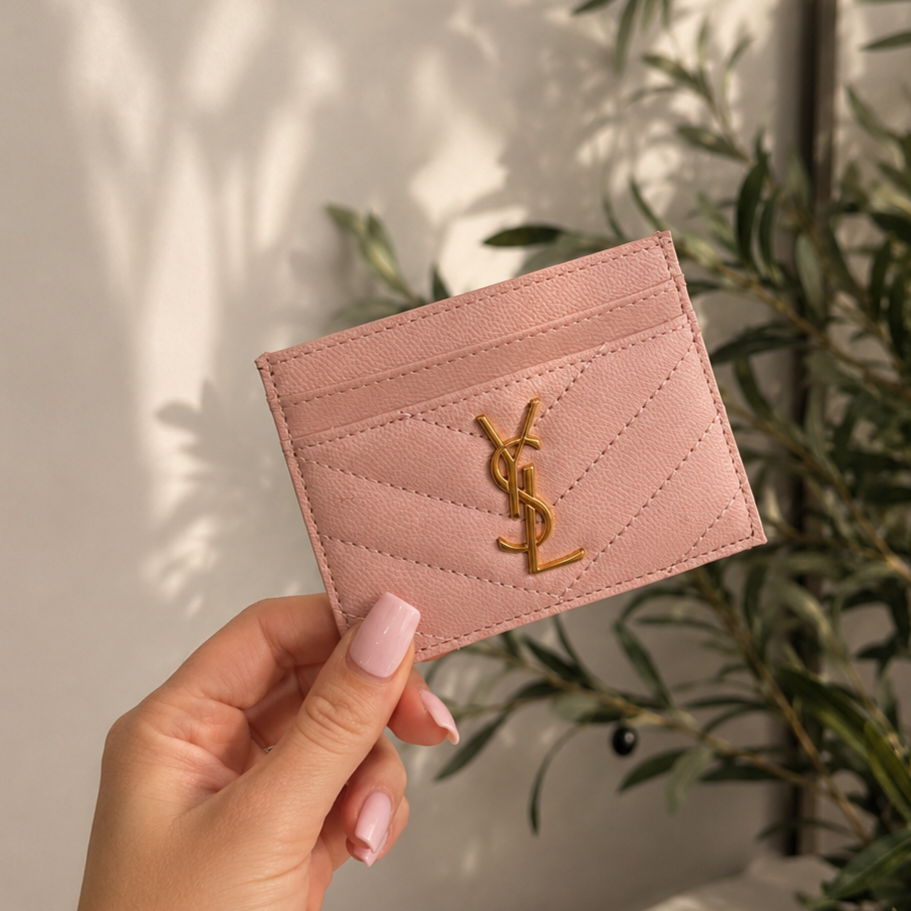 Y Pink Card Case