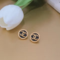 Clara Black Earrings