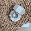 B V Silver Ring
