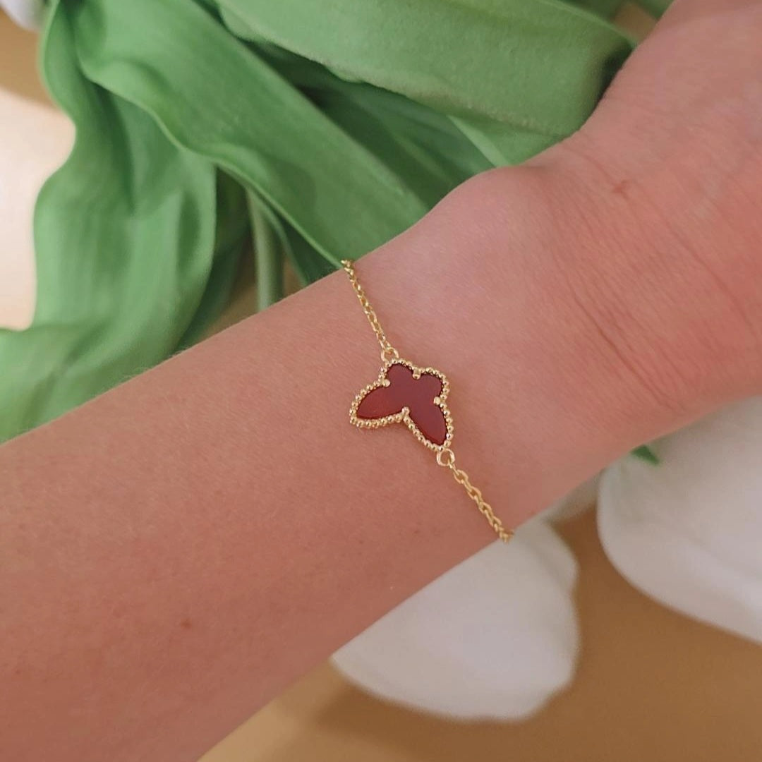 Red Butterfly Bracelet