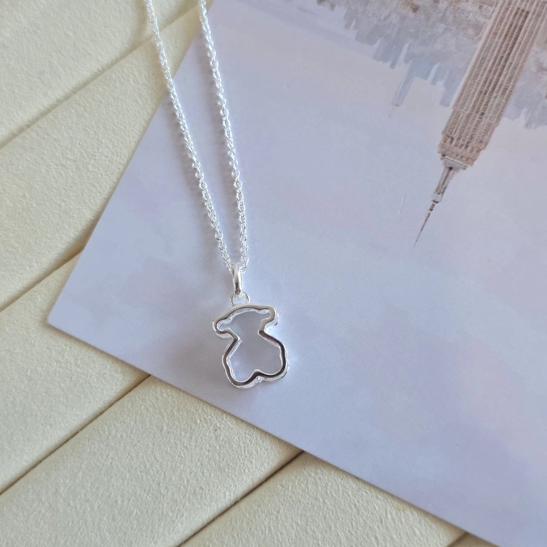 Bear Clear Necklace
