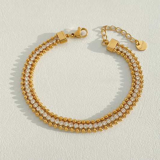 Zirconia Doble Bracelet