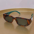 Leopard Green Sunglasses