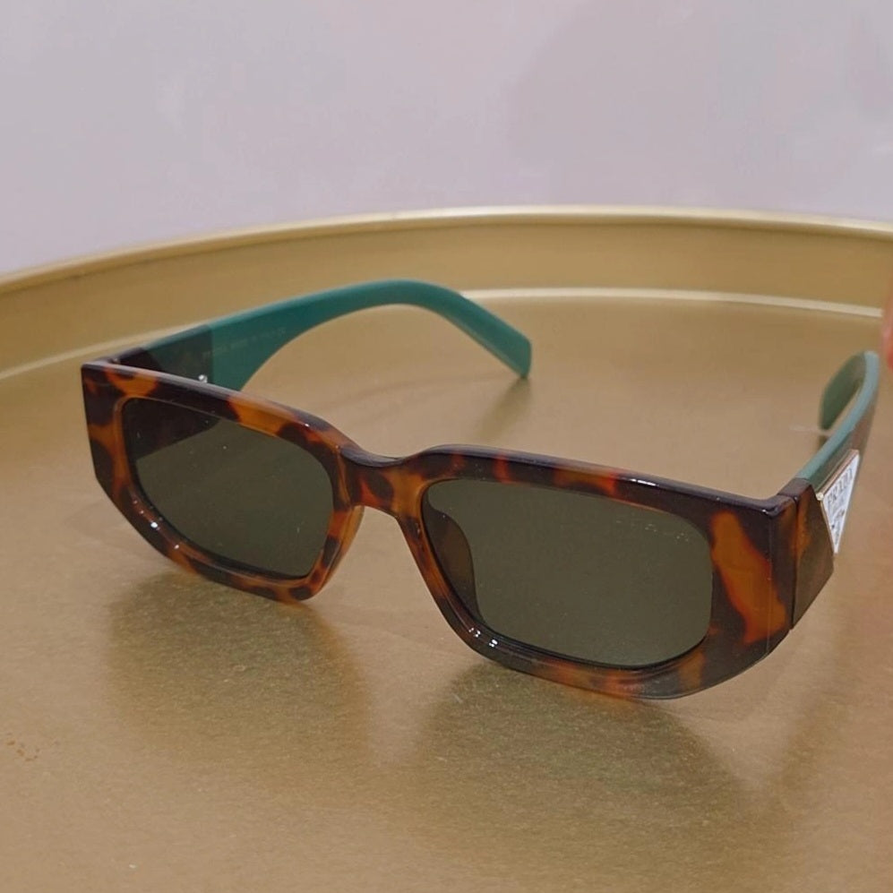 Leopard Green Sunglasses
