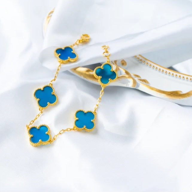 V Royal Blue Bracelet