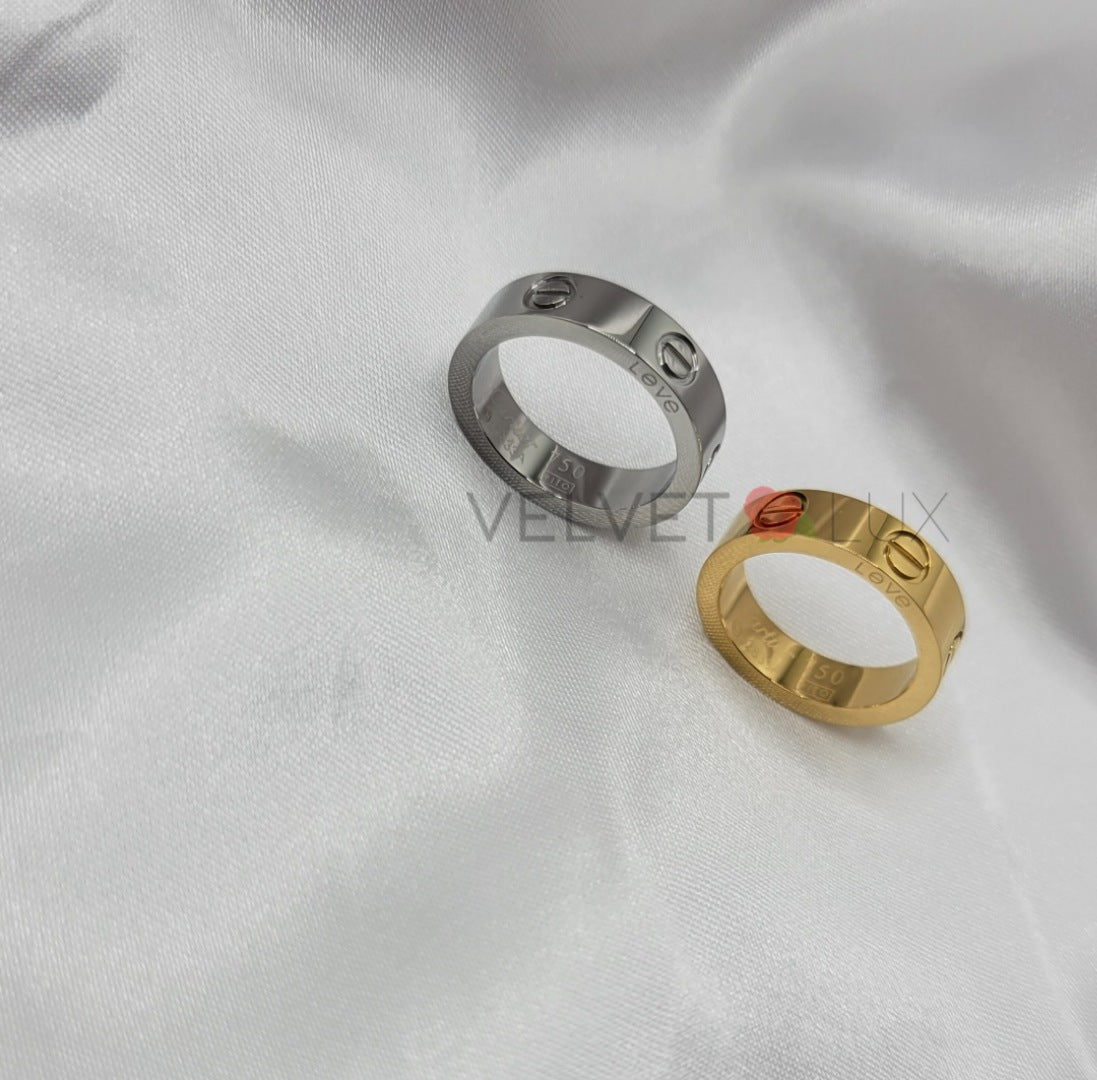 CART RINGS IN GOLD & SILVER