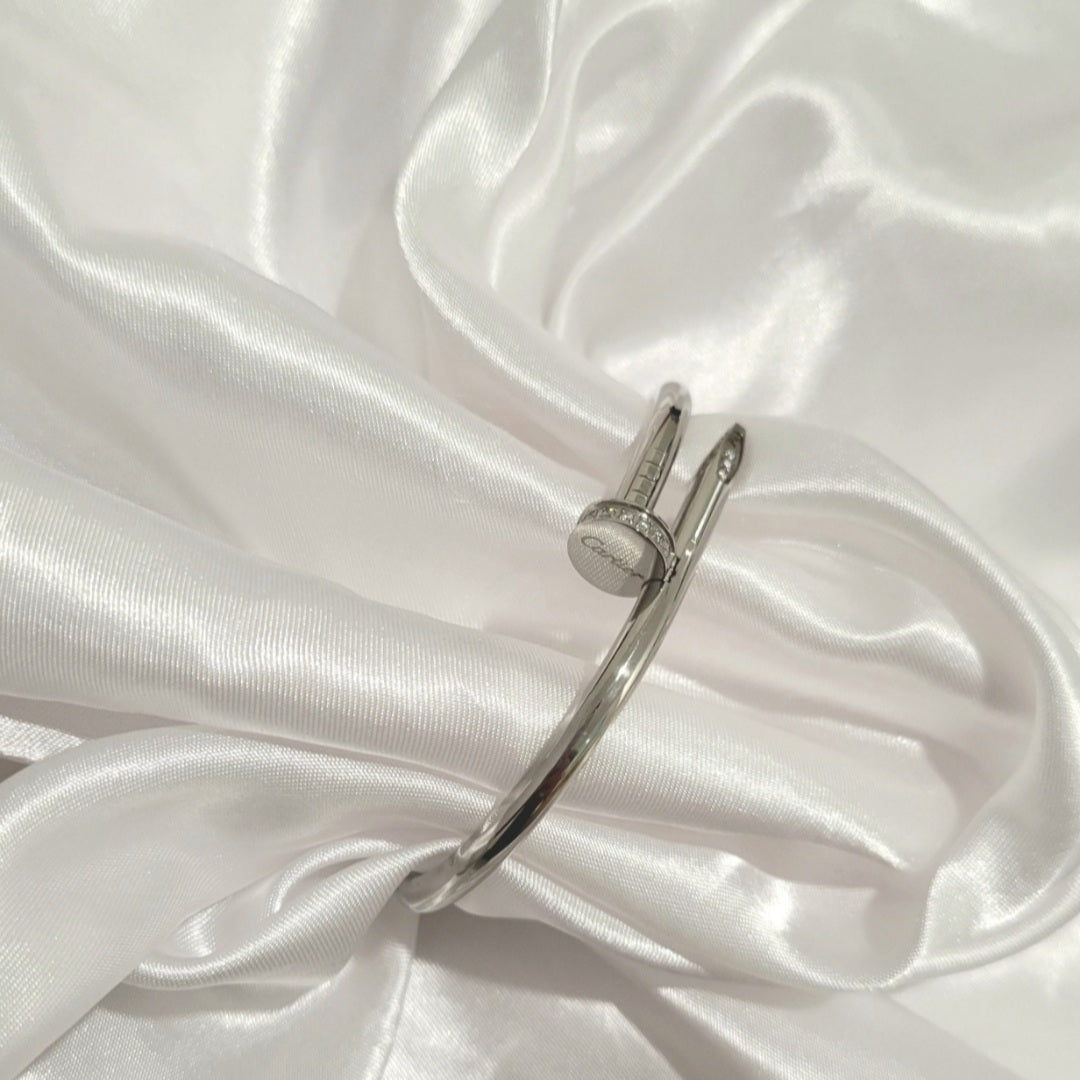 Regular C NAIL BRACELET SILVER & GOLD