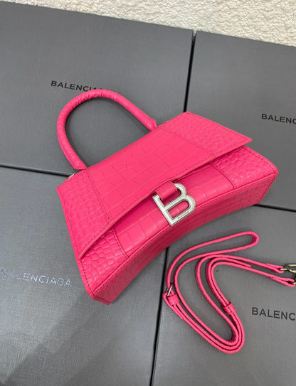 SILVER HOT PINK BALEN BAG