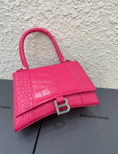 SILVER HOT PINK BALEN BAG