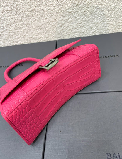 SILVER HOT PINK BALEN BAG